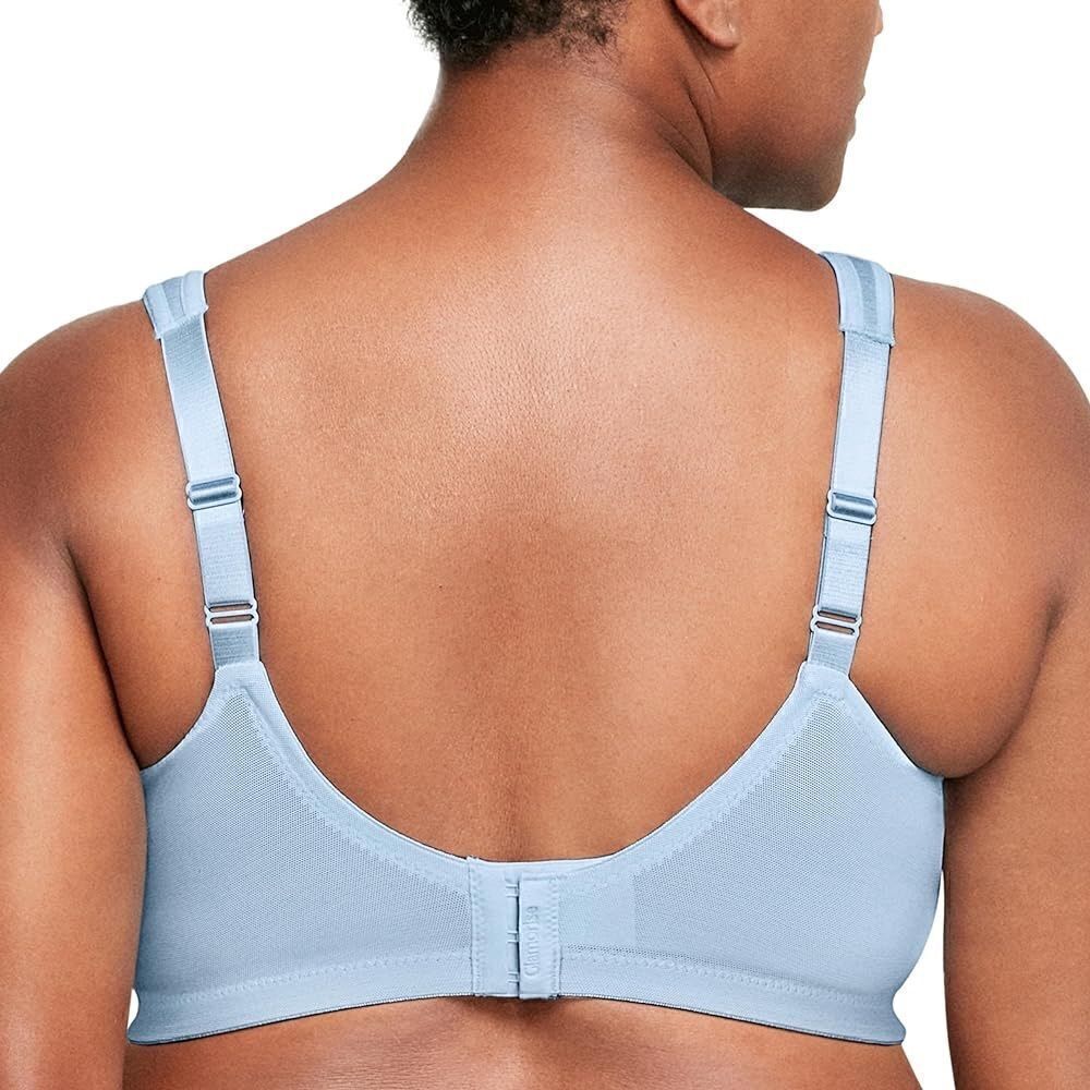 Glamorise Women's Plus Size MagicLift Moisture Control Bra Wirefree #1064 44C - Picture 2 of 8
